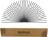 HOSSIAN 70 Pieces Fiber Reed Diffuser Replacement Refill Sticks, Spa Aromatherapy Diffuser Refills (12" x 3mm, Black)