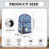 Van Gogh Starry Night Toaster Cover, Kitchen Small Appliance Dust Cover Set of 2 for Stand Mixer and Coffee Maker