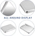 P&P CHEF Baking Sheet Pan Set of 2: Stainless Steel Baking Cookie Sheets Oven Tray, Rectangle 17.3” x 13”