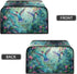 Hummingbird Crock Pot Cover, Floral Slow Cooker Dust Cover with Storage Pockets, Machine Washable