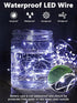 3 Pack 26 80 8 Fairy Lights Battery Operated with Remote Control Timer, FT LED String Lights Outdoor Indoor, Mode