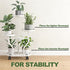 3 3 Plant Stand with Wheels Tier Metal Plant Holder Corner Flower Shelf for Multiple Plants Display Rack for Bedroom