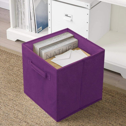 Shellkingdom Storage Bins - Foldable Fabric Storage Cubes and Cloth Organizer Drawer for Closet and Toys, 2 Pack