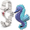 LILIAO Seahorse Cookie Cutter - 2.5 x 4.4 inches - Made of Stainless Steel