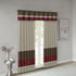Madison Park Amherst Single Panel Faux Silk Rod Pocket Curtain with Privacy Lining for Living Room, Window Drapes for