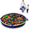 SUMBABO Toy Storage Mat Bag by Drawstring for Lego - Play Mat Bag