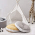 Large Kids Floor Cushion Seating, Circle Kids Floor Pillow for Children, Round Playroom Pillows Reading Nook Big