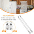 Blutoget 5304486359 5304506469 Refrigerator Door Handle 2Pack, Fit for Frigidaire Refrigerator Models FFTR1814QW4A,