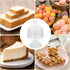 Glass Cake Plate with Dome, Small Cake Display Server Tray for Kitchen, Birthday Party, Wedding
