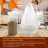 SCENGCLOS Nut Milk Bags, 12"x12", 2 Pack, Reusable Nylon Food Strainer for Almond Milk, Juice, Tea, Cold Brew Coffee