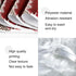 Naanle Winter Holiday Christmas Placemats Set of 4, Christmas Tree with Snowflake Heat-Resistant Washable Table Place