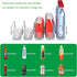 SZNLZQ Glide,12oz 16oz 20oz-Soda 25 Drink Organizer for Fridge-White Automatic Pusher Dispenser for Fridge-Holds up