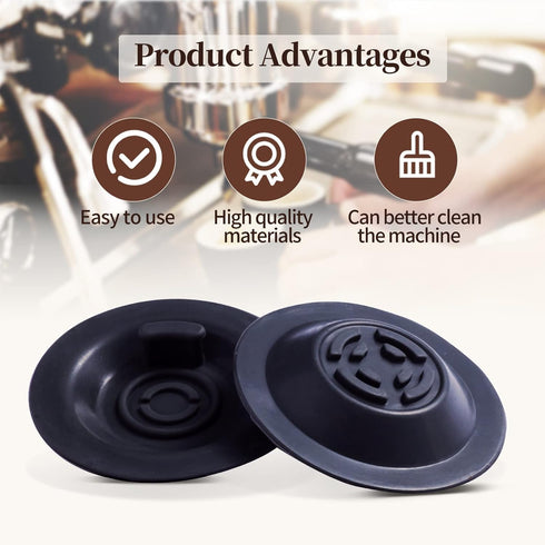 58mm Espresso Backflush Cleaning Disc for Breville Espresso Machines, 2 Pack for BES980XL/BES990