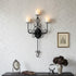 Holder3 RoomSet 1 Large Wall Sconce Candle Iron Candelabra,Gothic Victorian Metal Wall DecorOversized Wall Candle