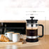 French Press Coffee Maker 21 oz - Cold Brew Heat Resistant Borosilicate Coffee Pot, 600 ml (Black)