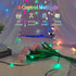 33FT 66 Smart Flower Fairy Lights, LED String Light, Halloween Lights Outdoor for Party with App, Music Sync,Group