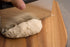 Chef Pomodoro Stainless Steel Bench Scraper 6" for Bread, Pizza, Pastry, Heavy Duty Kitchen Tool, Sharp Edge
