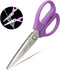KUNIFU Heavy Duty Kitchen Scissors, All Purpose Shears, Dishwasher Safe, Ultra Sharp Stainless Steel