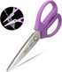 KUNIFU Heavy Duty Kitchen Scissors, All Purpose Shears, Dishwasher Safe, Ultra Sharp Stainless Steel
