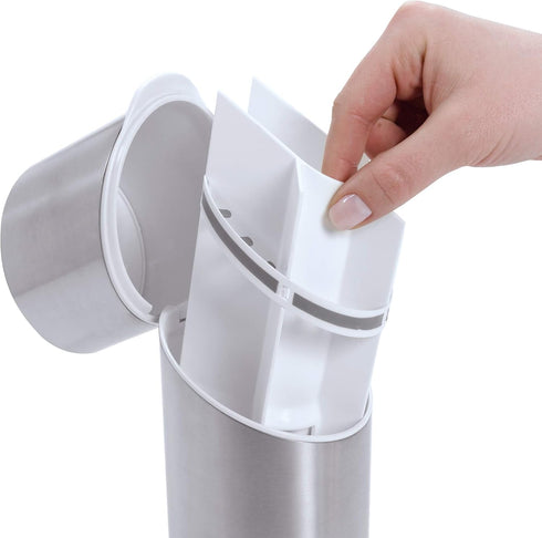 Countertop, OXO Good Grips Stainless Steel Toothbrush Organizer, Bathroom Organizer and Storage, Toothbrush Holder