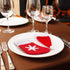 40 Pcs Christmas Silverware Holders, 20 Santa Hats and 20 Christmas Socks Flatware Organizers for Dinner Table