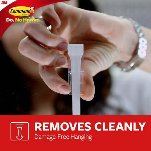 Command 7.5 lb Jumbo Utility Hook, 2 Hooks and 4 Command Strips, Damage Free Hanging Wall Hooks