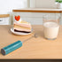 Milk Frother Handheld - Battery Operated Coffee Foamer Drink Mixer with 2 Stainless Steel Electric Whisks for Coffee,