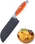 VITUER Crinkle Cutter for Veggies, Stainless Steel Wave Fries Knife with Ergonomic Handle, Dishwasher Safe