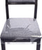 Zipcase 6 Pack Clear Dining Chair Covers/Slipcovers, Waterproof PVC Material, Set of 6