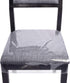 Zipcase 6 Pack Clear Dining Chair Covers/Slipcovers, Waterproof PVC Material, Set of 6