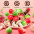 30pcs Gresorth Mini Artificial Mushroom Decoration Fake Vegetable Ornament Lifelike Faux Fruit Model for Home Kitchen