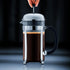 34oz Bodum Chambord French Press Coffee Maker, High-Heat Borosilicate Glass, Brushed Stainless Steel Made in Portugal