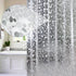 EurCross Stall Shower Curtain Liner - 54 x 72 inch EVA Waterproof Weighted Clear Shower Liner with Magnets