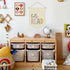 XYDEG 15x11in Reading Corner Decor, Let's Read Sign Kids Room Wall Canvas Banner, Library Boho Classroom Bookshelf