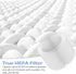 2-Pack KJ7 True HEPA Replacement Filter Compatible with Loytio KJ7 Purifier, with Aromatherapy Tablets