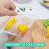Reusable Sandwich Bags & Snack Bags Set, 8 Pack, 100% Silicone Ziplock Food Storage Containers, Dishwasher Safe
