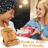 Best Friend Birthday Gifts for Women: Bamboo Cookbook Stand, Inspirational Kitchen Gift for Friends