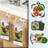 Lobyn Value Packs: 5-Piece Country Kitchen Towel Set - Proud Rooster & Red Barn Motif, 2 Dish Towels, Oven Mitt &