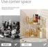 Countertop Counter, 2 INVSSENE Corner Bathroom Organizer, Vanity Trays for Makeup Organizers, Perfume Tray, Kitchen