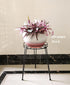 iLTreFlo 18.7 inches (18.7 inches Midcentury Modern Metal Potted Plant Stand Tall Flower Pot Holder Large Rustproof