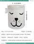 FANKANG Large Canvas Laundry Storage Basket, Foldable Nursery Hamper with Waterproof PE Coating for Kids, Office,