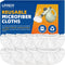 LOVECO 8 Pack Universal Microfiber Cloths for Handheld Steam Cleaner - Compatible