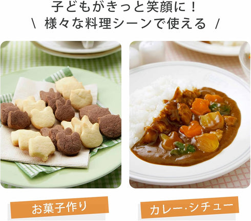 Shimomura Planning 20830 Let's Cooking Tsubamesanjo Nukigata Set of 4, Made in Japan