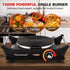 Techwood Hot Plate Portable Electric Stove, 1500W Countertop Single Burner with Adjustable Temperature, 7.5” Cooktop
