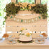 Greenery Baby Shower Banner, Eucalyptus Leaves Burlap Garlands for Gender Neutral Party Decoration