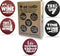 Funny Wine Stoppers Set of 5, Silicone Wine Bottle Stopper with Gift Box, Cute Christmas Gift