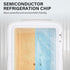 Simple Deluxe Mini Fridge, 4L/6 Can Portable Cooler & Warmer Freon-Free Refrigerator for Skincare, Beverage, Cosmetics,