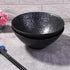 Japanese Ramen Bowls Set of 2, Large 8 Inch - Retro Ceramic Bowls for Dessert, Snack, Cereal, Soup, Noodle, Rice