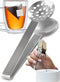 Orblue Stainless Steel Long Handled Tea Strainers (1-Pack)