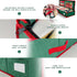 Christmas Wrapping Paper Organizer Storage Bag, Fits Up to 27 Rolls of 41", Green